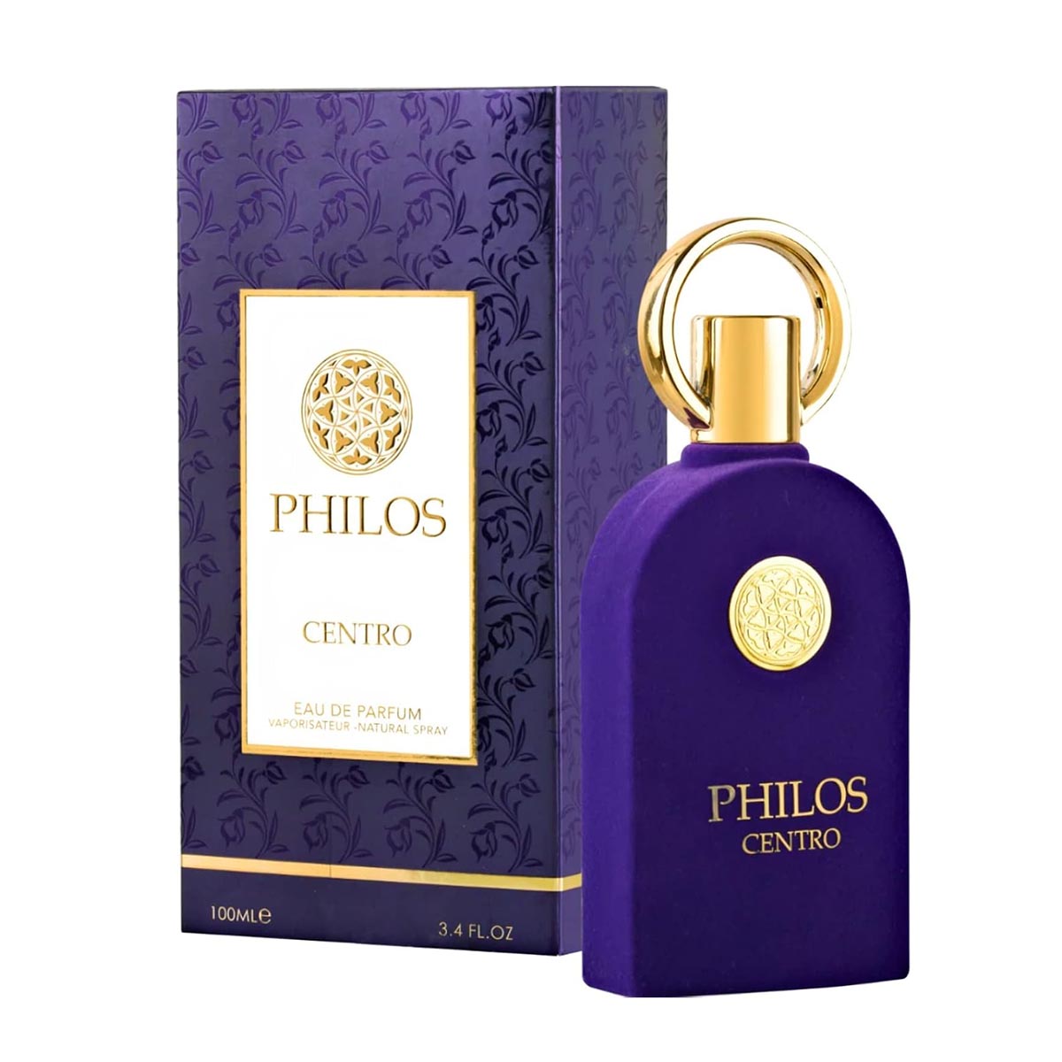 Lattafa Philos Centro Eau De Parfum 100Ml Vaporizador